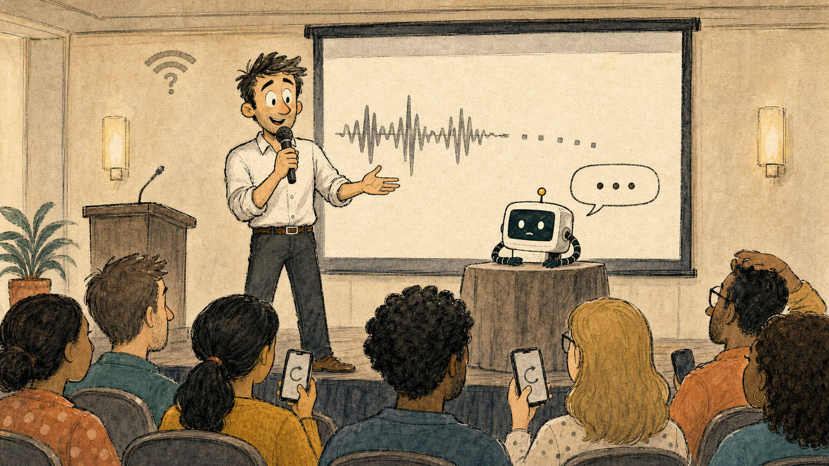 We Tested Our Live AI Presentation With 150 Users. Then We Took It to a Hotel.